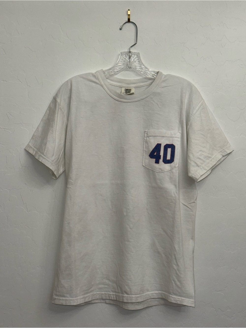 Old Row Men's White Pocket Tee: Pat Tillman ‘LEGENDS’ collection